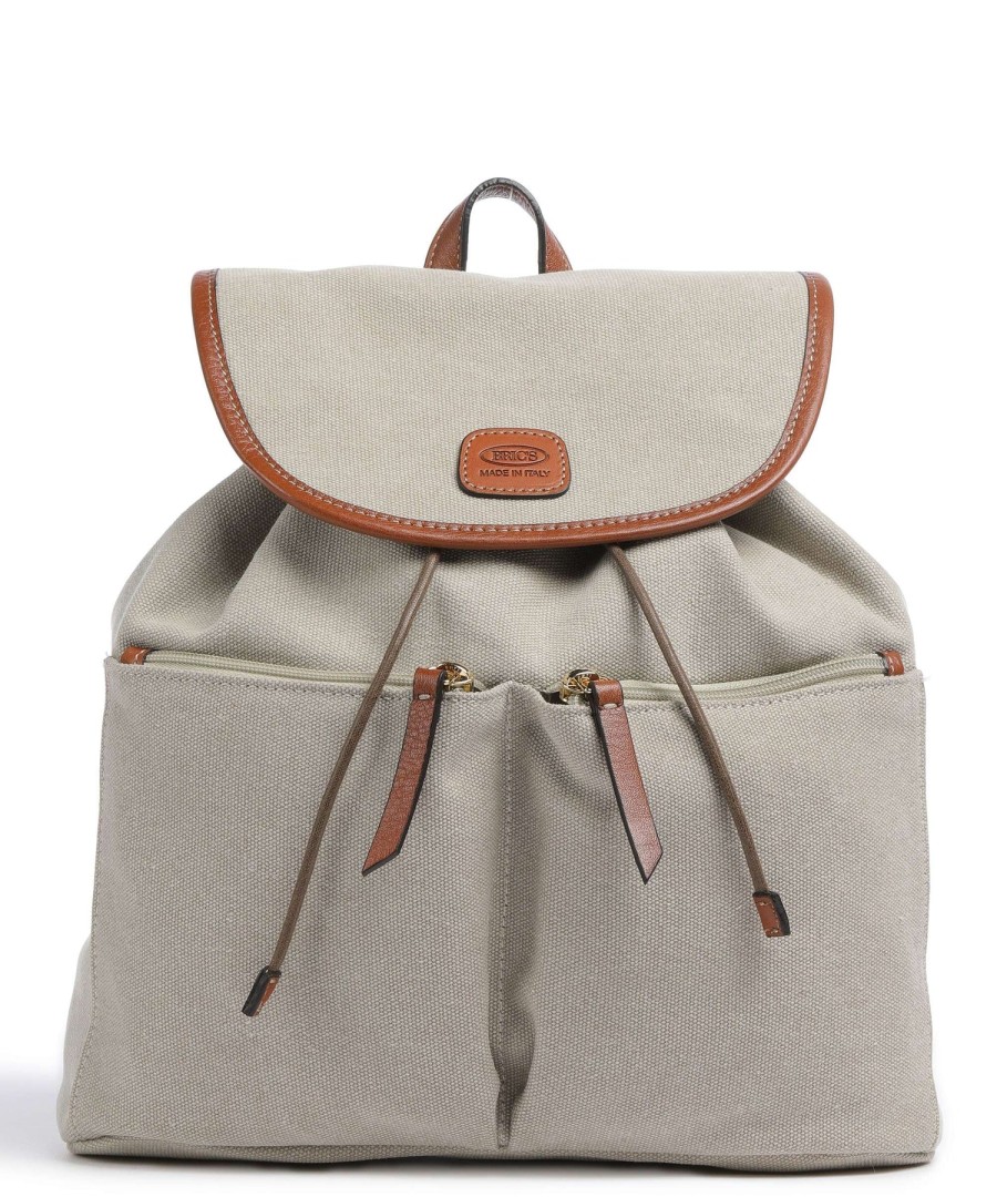 Bags London Luggage | Sorrento Women Backpack Canvas - Beige