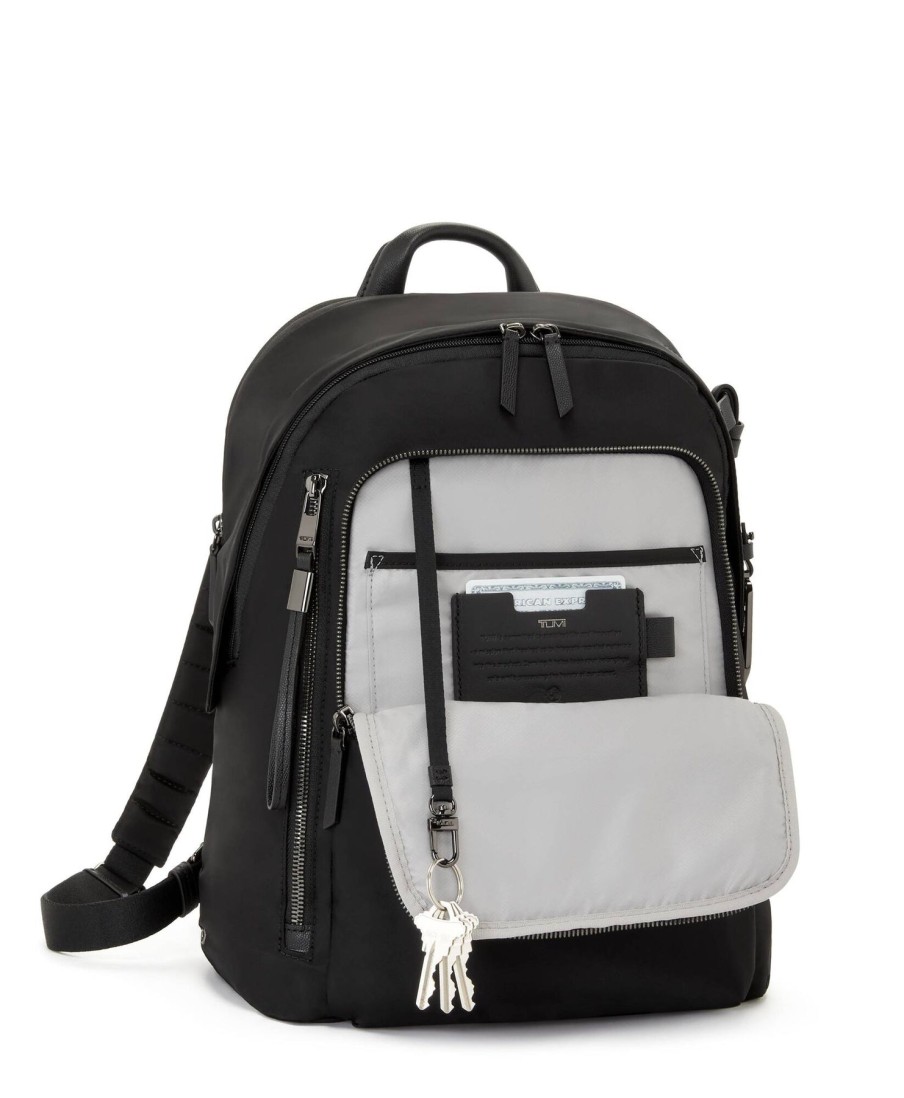 Bags London Luggage | Voyageur Halsey Backpack - Black/Gunmetal