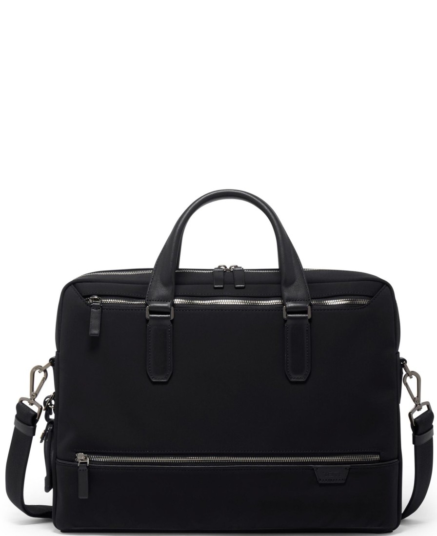 Bags London Luggage | Harrison Avondale Briefcase - Black