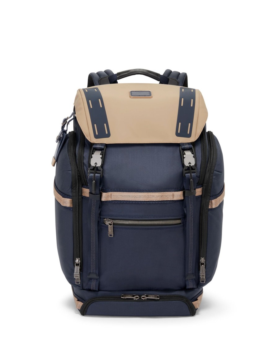 Bags London Luggage | Alpha Bravo Expedition Backpack - Midnight Navy/Khaki