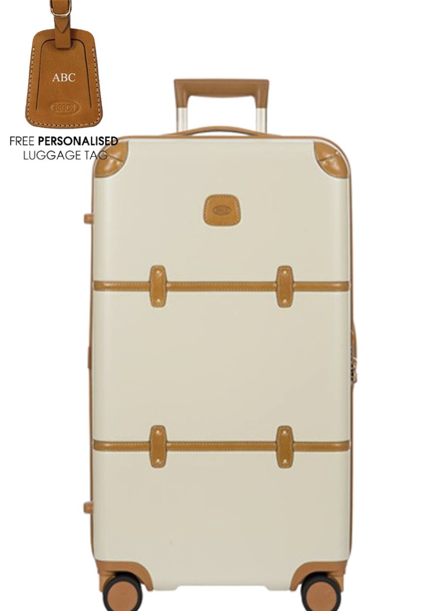 Luggage London Luggage | Bellagio 2 Large Travel Trunk - Cream