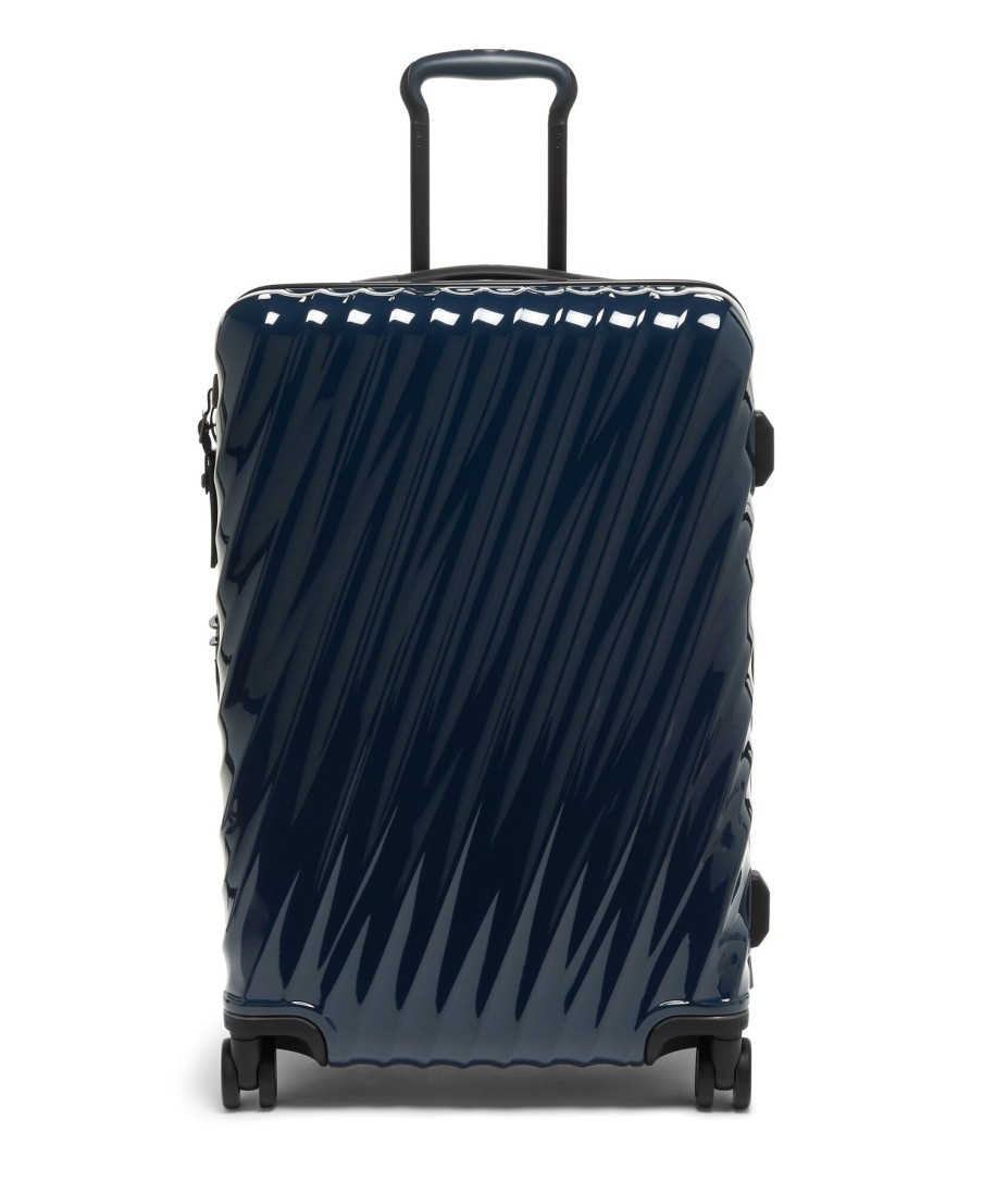 Luggage London Luggage | 19 Degree Short Trip Expandable 4 Wheeled Packing Case - Navy