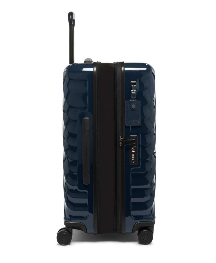 Luggage London Luggage | 19 Degree Short Trip Expandable 4 Wheeled Packing Case - Navy