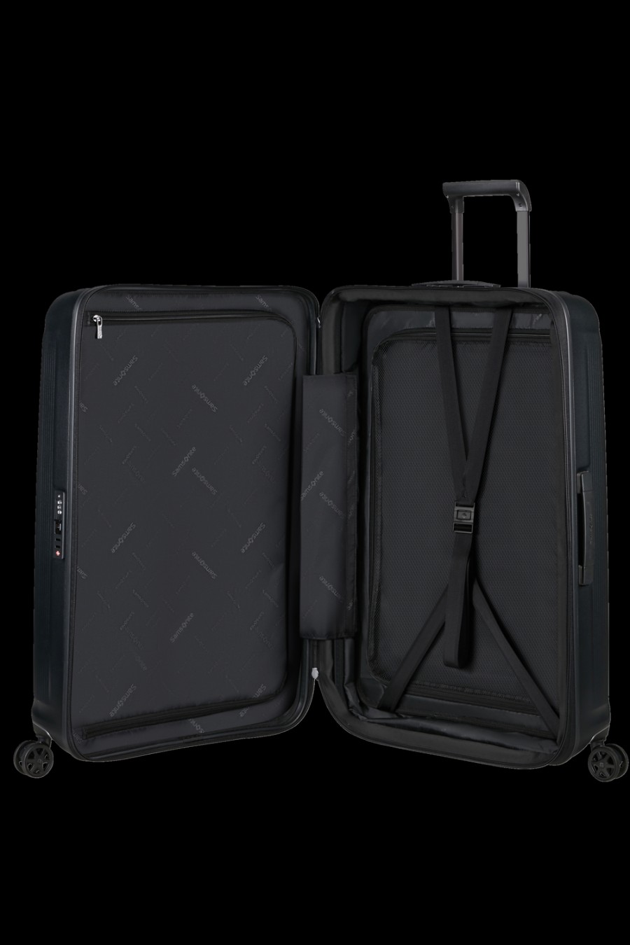 Luggage London Luggage | Nuon Spinner Expandable (4 Wheels) 75Cm - Matt Graphite