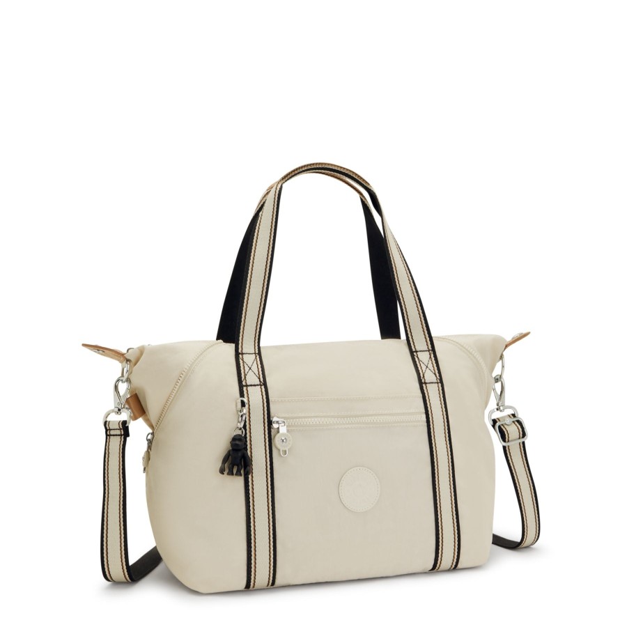 Bags London Luggage | Art Handbag With Detachable Straps - Light Sand