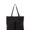 Bags London Luggage | Voyageur Cody Expandable Tote - Black/Gunmetal