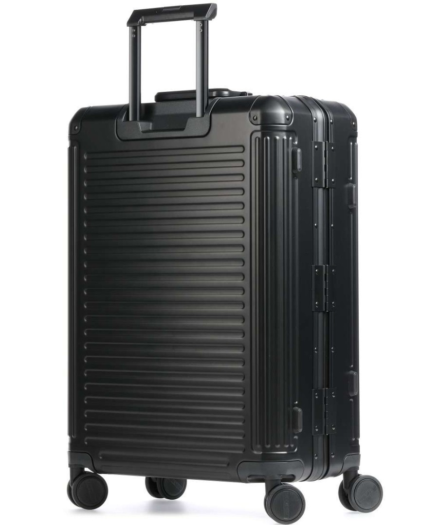 Luggage London Luggage | Travelite Next Spinner (4 Wheels) 67Cm - Black