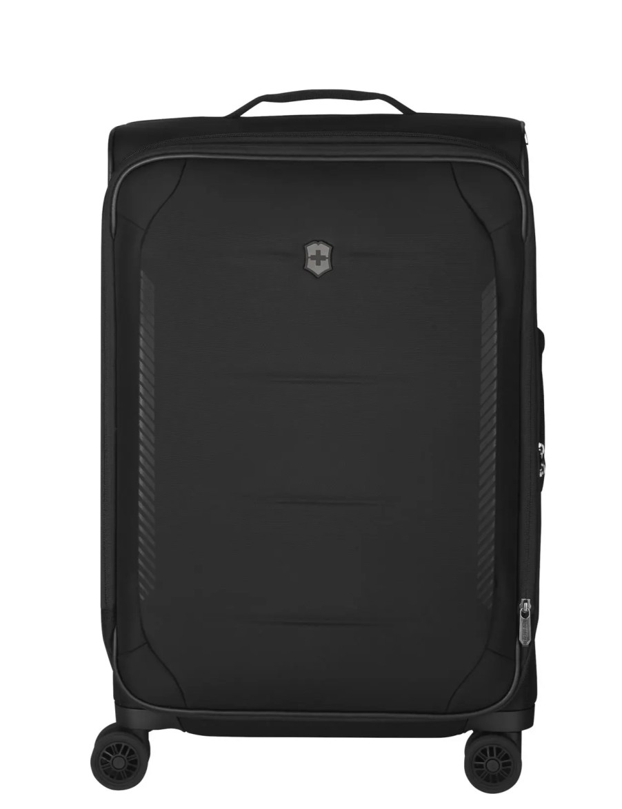 Luggage London Luggage | Crosslight Medium Softside Case - Black