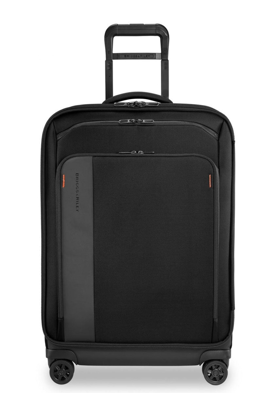 Luggage London Luggage | Zdx Medium Expandable Spinner - Black