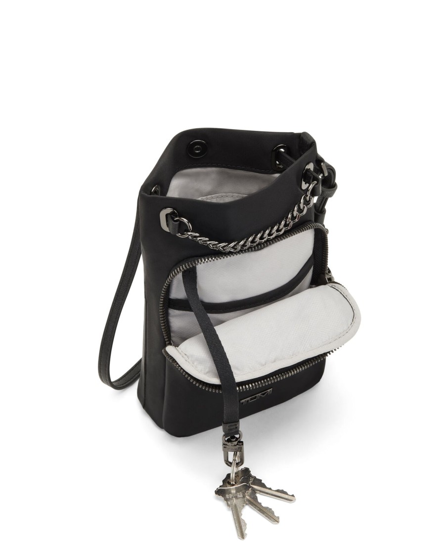 Bags London Luggage | Voyageur Dominica Crossbody - Black/Gunmetal