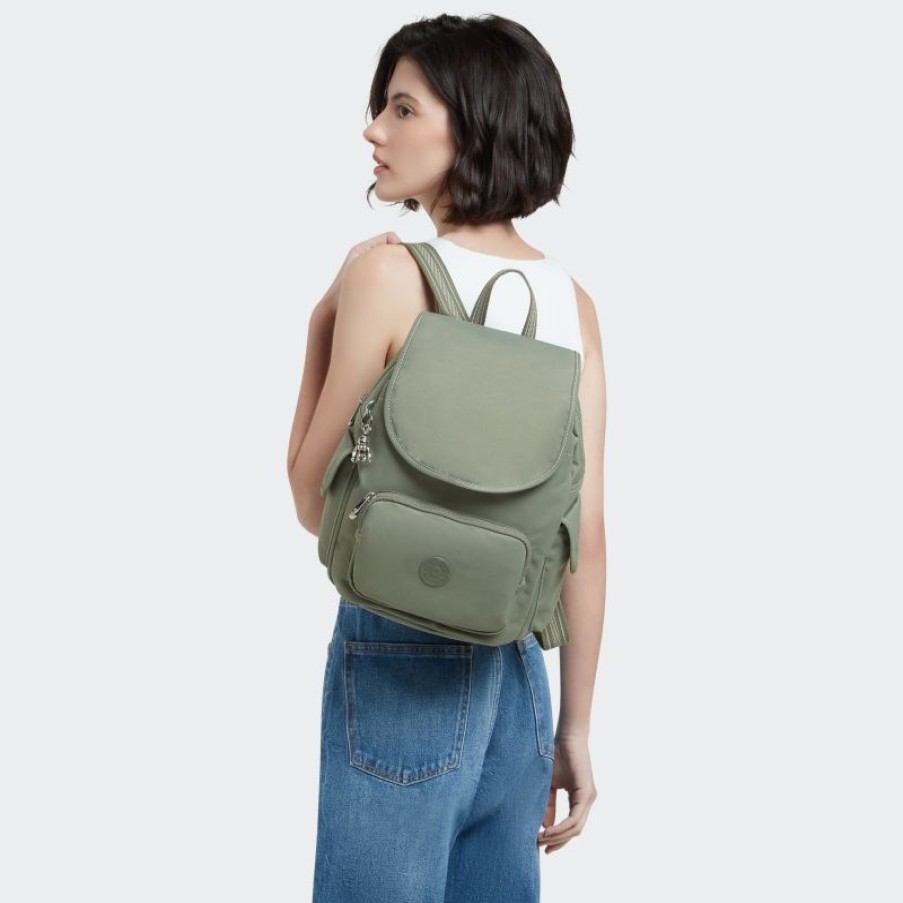 Bags London Luggage | City Pack S Small Backpack - Dark Seaweed