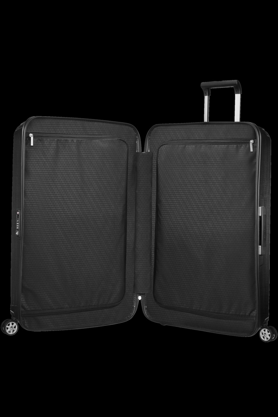 Luggage London Luggage | Lite-Box Spinner (4 Wheels) 69Cm - Black