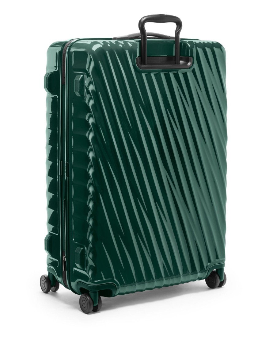 Luggage London Luggage | 19 Degree Extended Trip Expandable 4 Wheeled Packing Case - Hunter Green