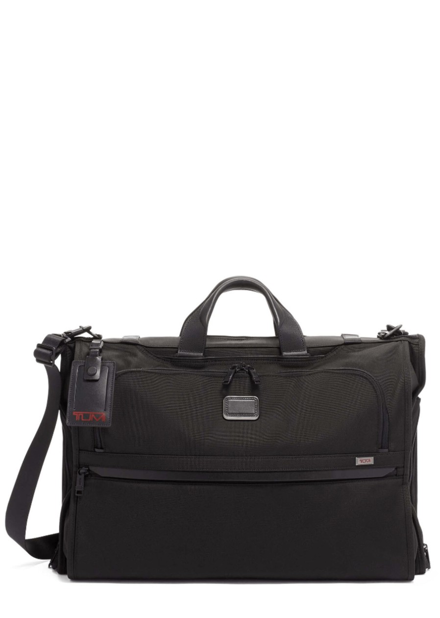 Bags London Luggage | Alpha 3 Garment Bag Tri-Fold Carry-On - Black