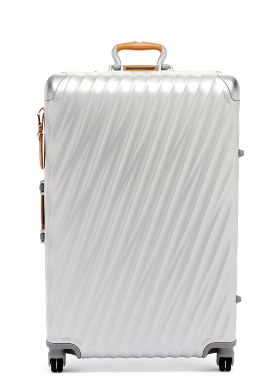 Luggage London Luggage | 19 Degree Aluminum Extended Trip Packing Case - Texture Silver