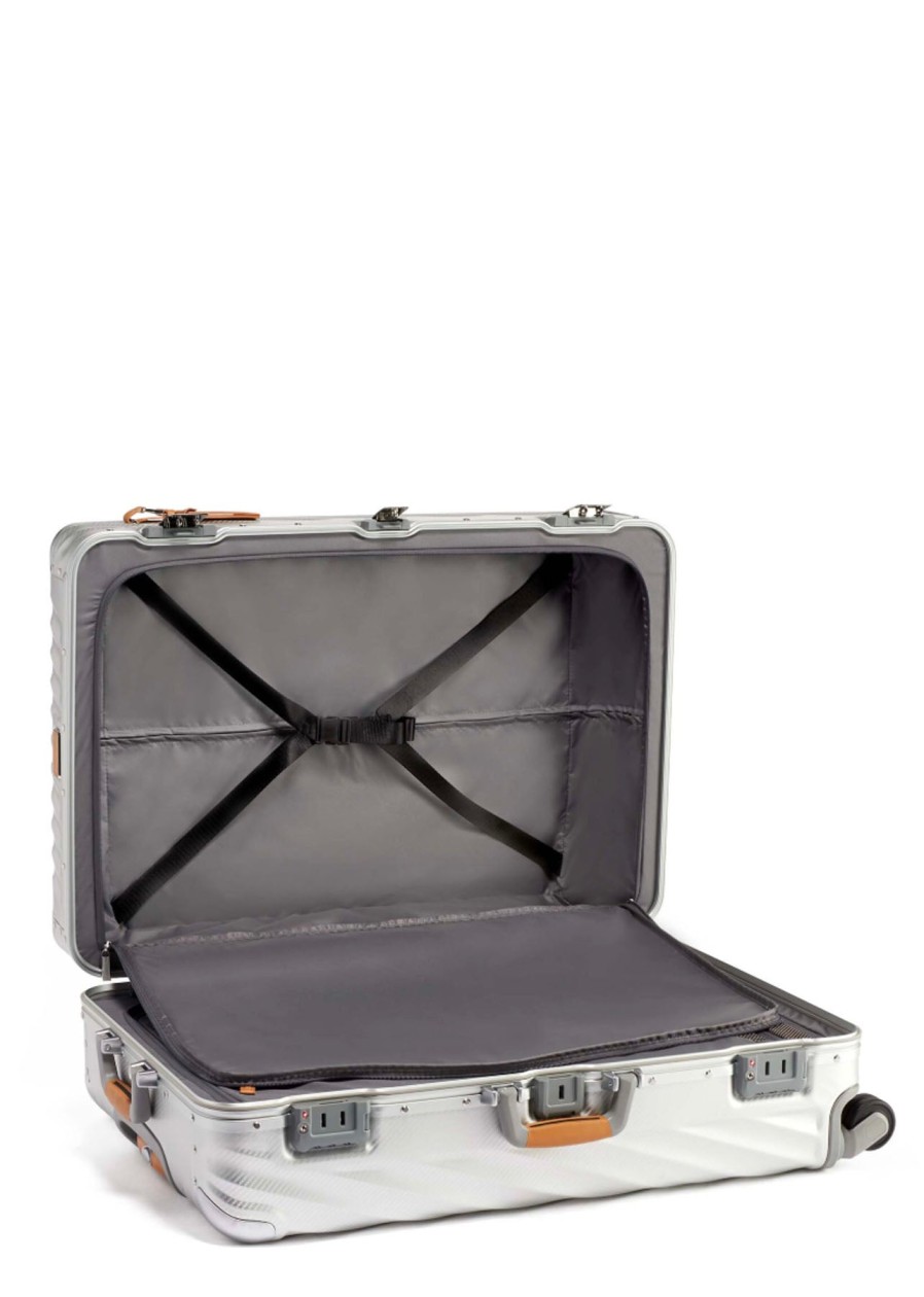 Luggage London Luggage | 19 Degree Aluminum Extended Trip Packing Case - Texture Silver