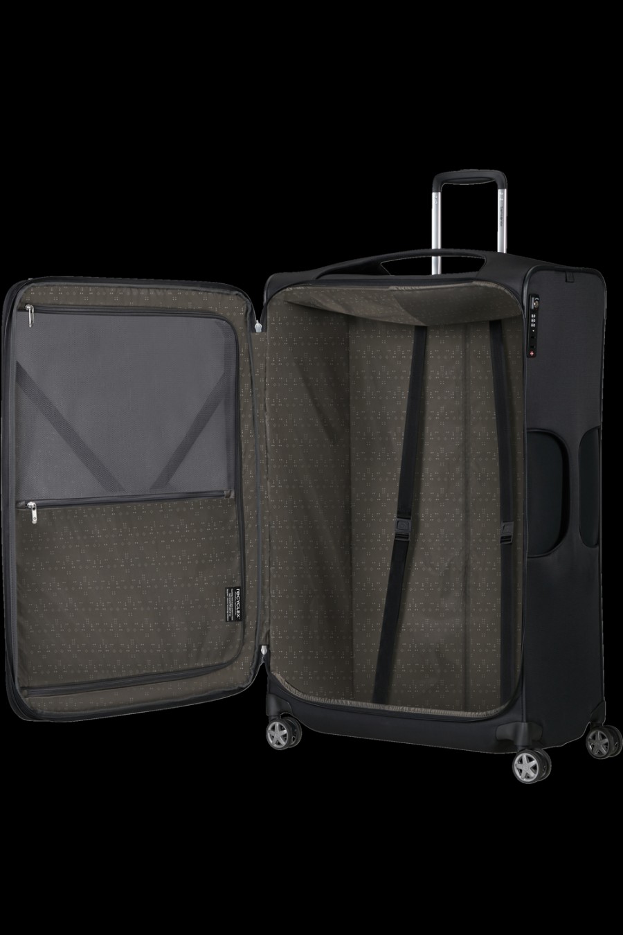 Luggage London Luggage | D'Lite 83Cm Spinner (4 Wheels) - Black