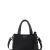 Bags London Luggage | Voyageur Valetta Micro Tote - Black/Gunmetal