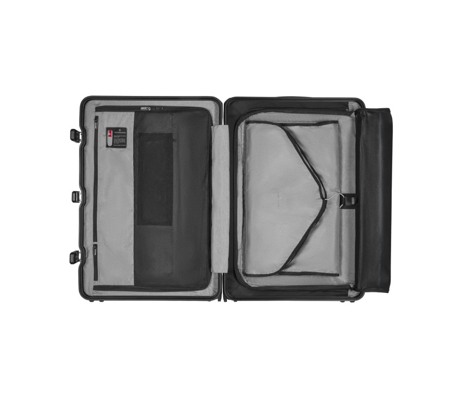 Luggage London Luggage | Lexicon Framed Series Large Hardside Case - Silver