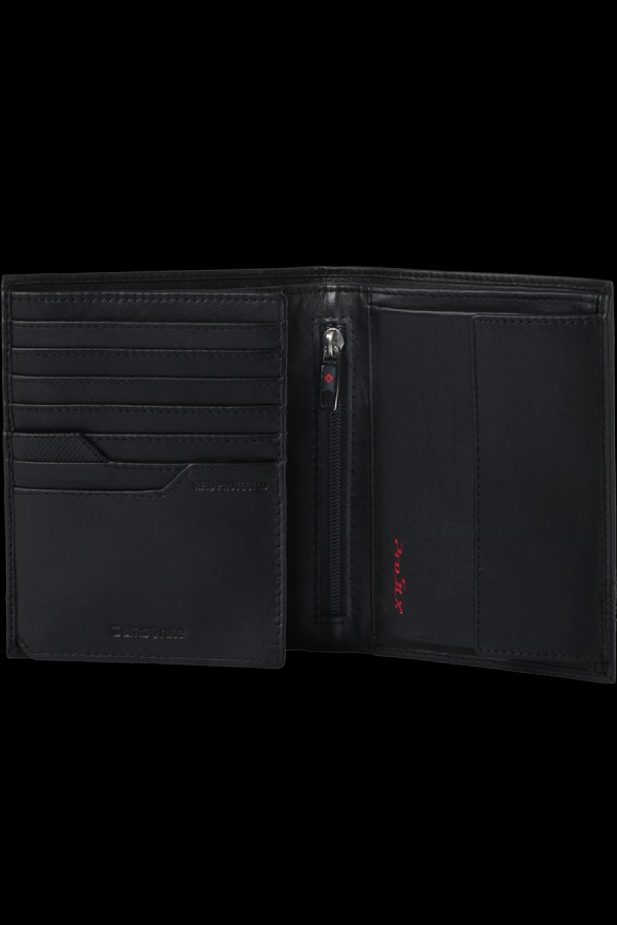 Accessories London Luggage | Pro-Dlx 5 Slg Wallet 3 Compartments - Black