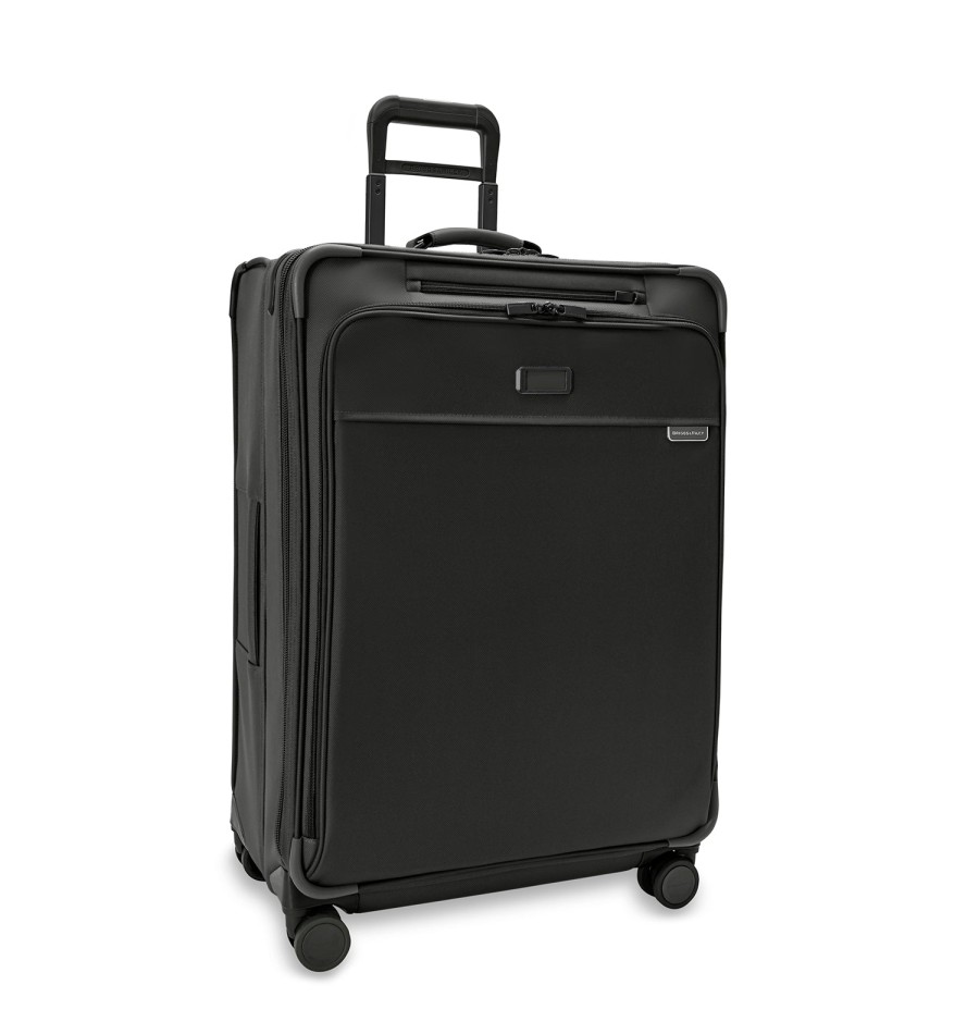 Luggage London Luggage | Baseline Large Expandable Spinner - Black