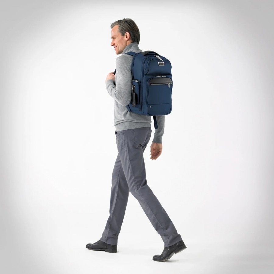 Bags London Luggage | @Work Medium Cargo Laptop Backpack - Navy