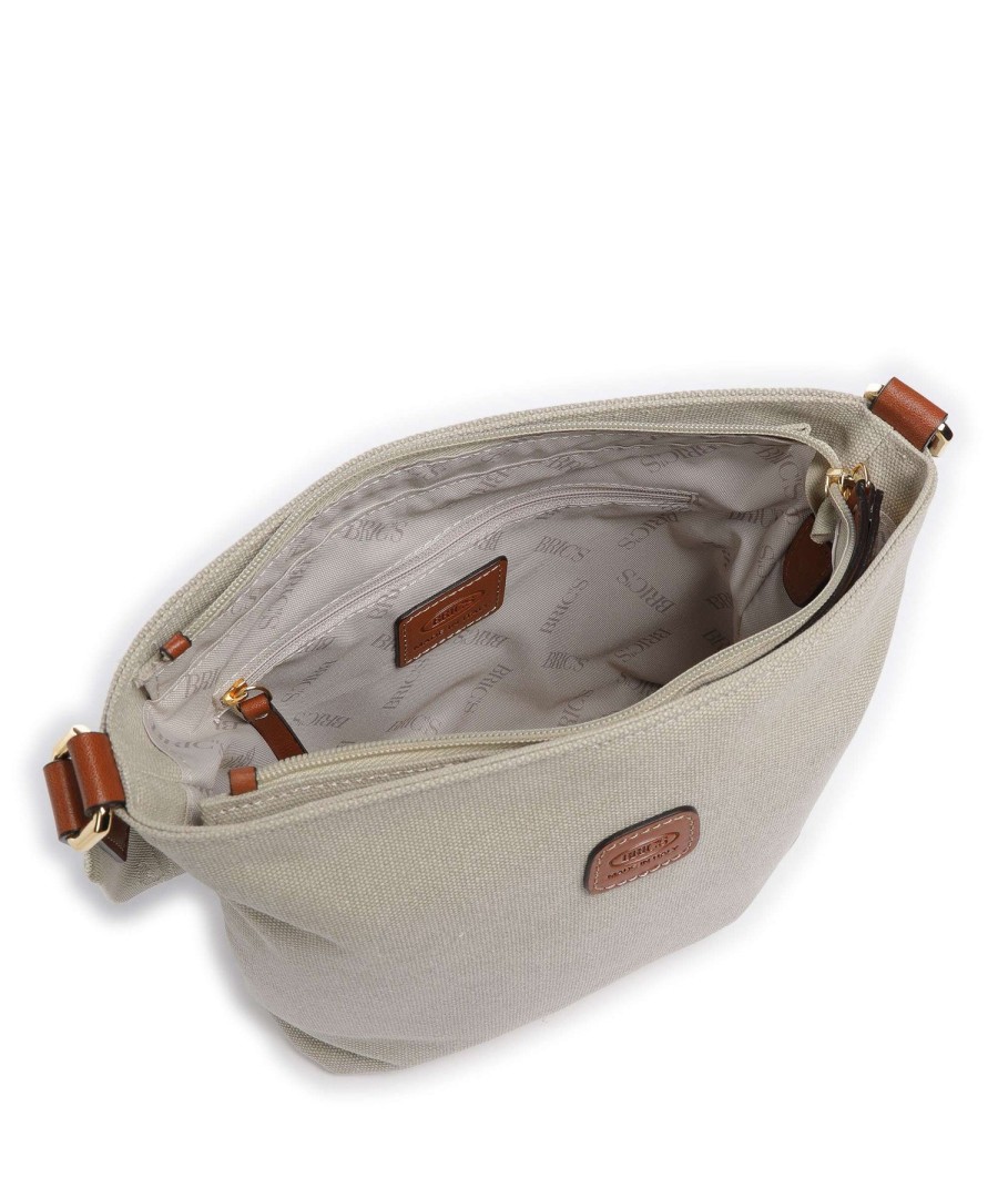 Bags London Luggage | Sorrento Crossbody Bag Canvas - Beige