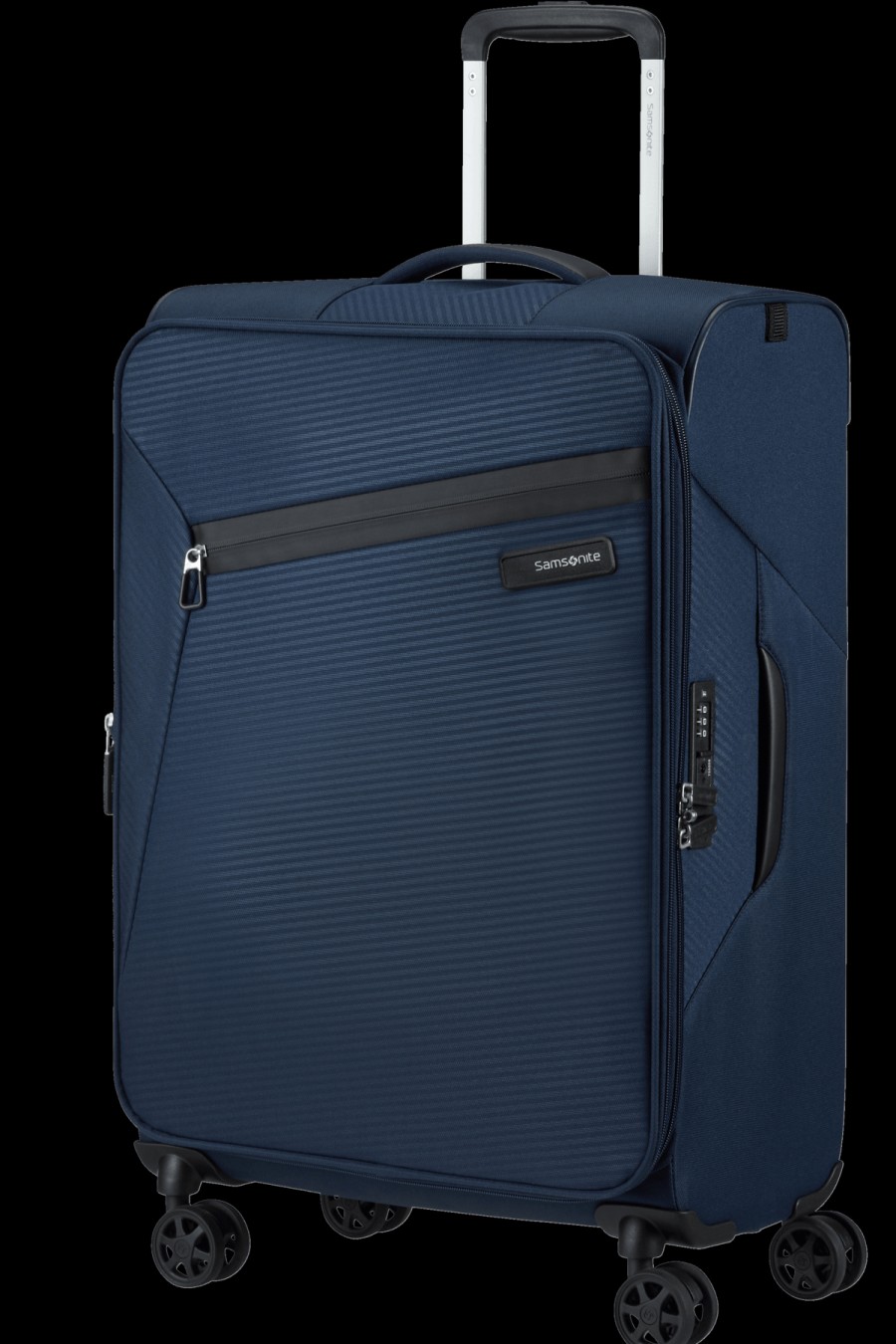 Luggage London Luggage | Litebeam Spinner Expandable (4 Wheels) 66Cm - Midnight Blue