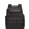 Bags London Luggage | Alpha 3 Compact Laptop Brief Backpack - Black