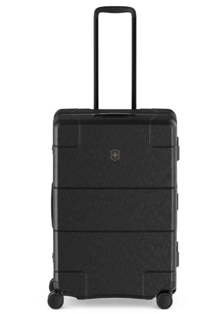 Luggage London Luggage | Lexicon Framed Series Medium Hardside Case - Black