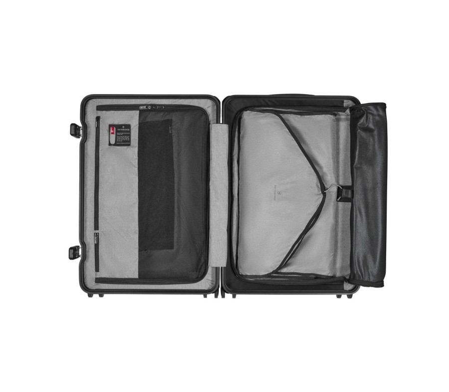 Luggage London Luggage | Lexicon Framed Series Medium Hardside Case - Black