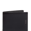 Accessories London Luggage | Nassau Global Wallet With Coin Pocket - Black Smooth