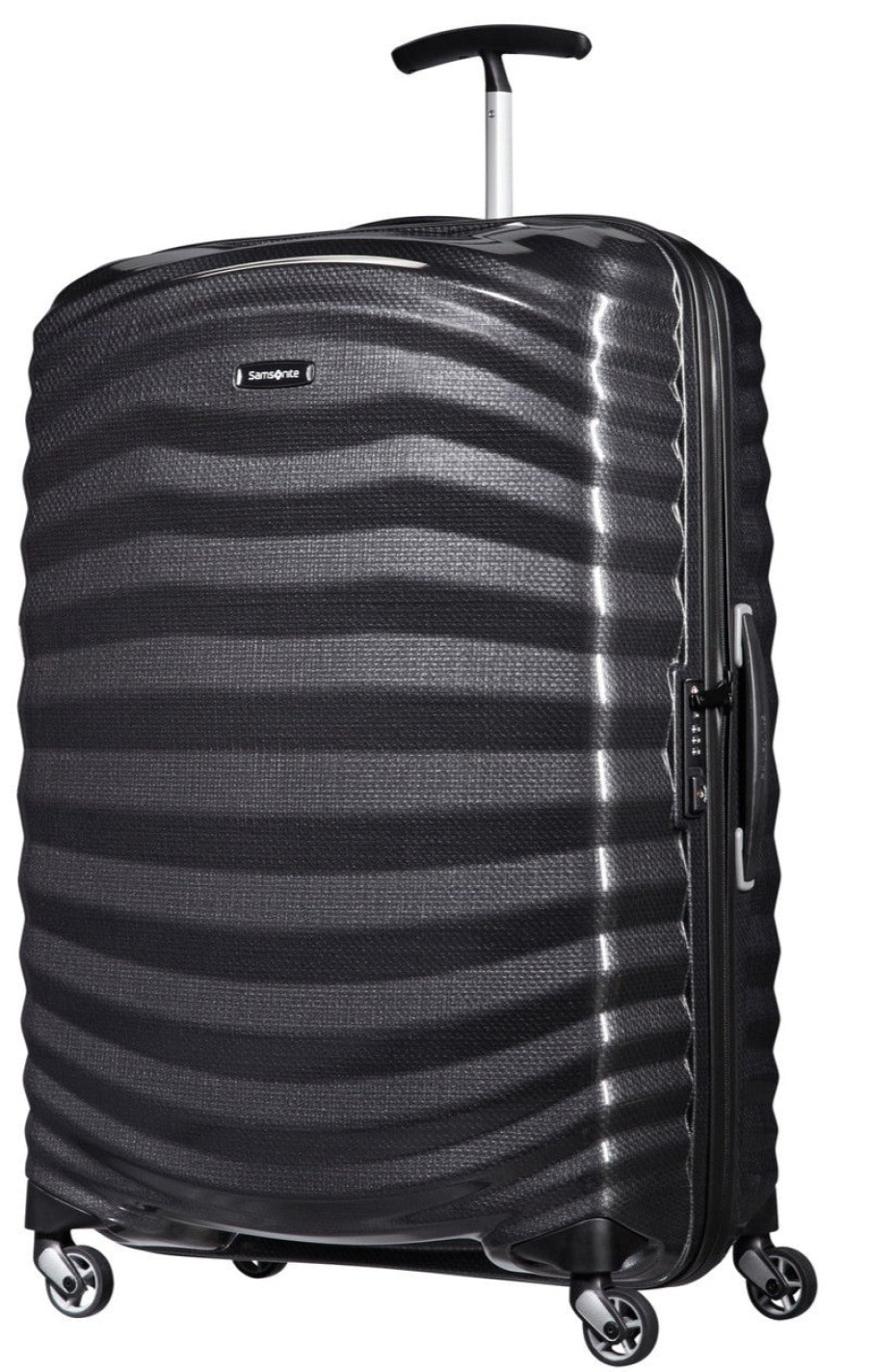 Luggage London Luggage | Lite-Shock 75Cm Spinner (4 Wheel) - Black