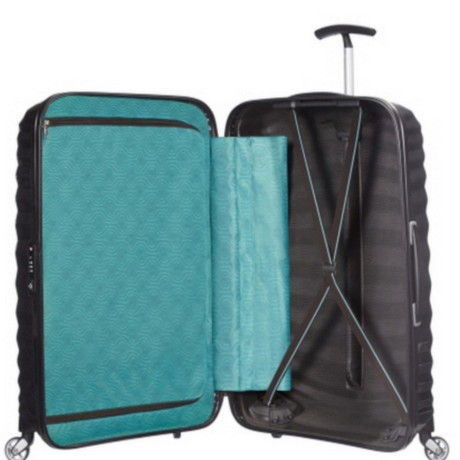 Luggage London Luggage | Lite-Shock 75Cm Spinner (4 Wheel) - Black