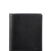 Accessories London Luggage | Nassau Global Vertical Flip Coin Wallet - Black