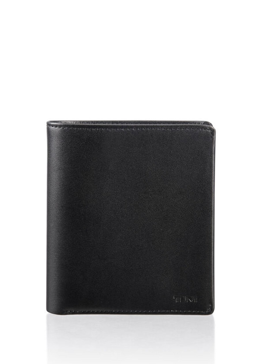 Accessories London Luggage | Nassau Global Vertical Flip Coin Wallet - Black