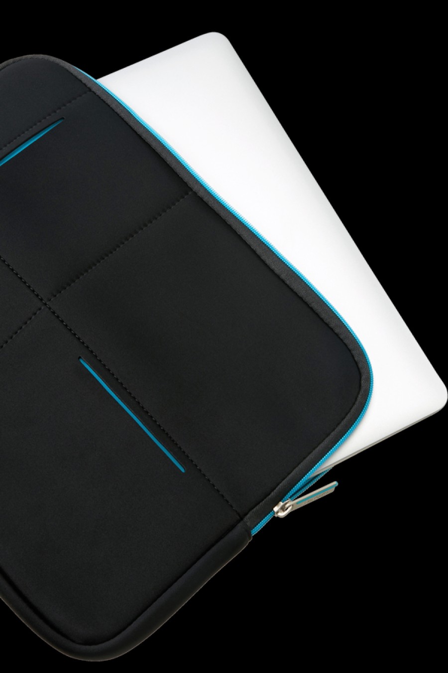 Accessories London Luggage | Airglow Laptop Sleeve 15.6" - Black/Blue