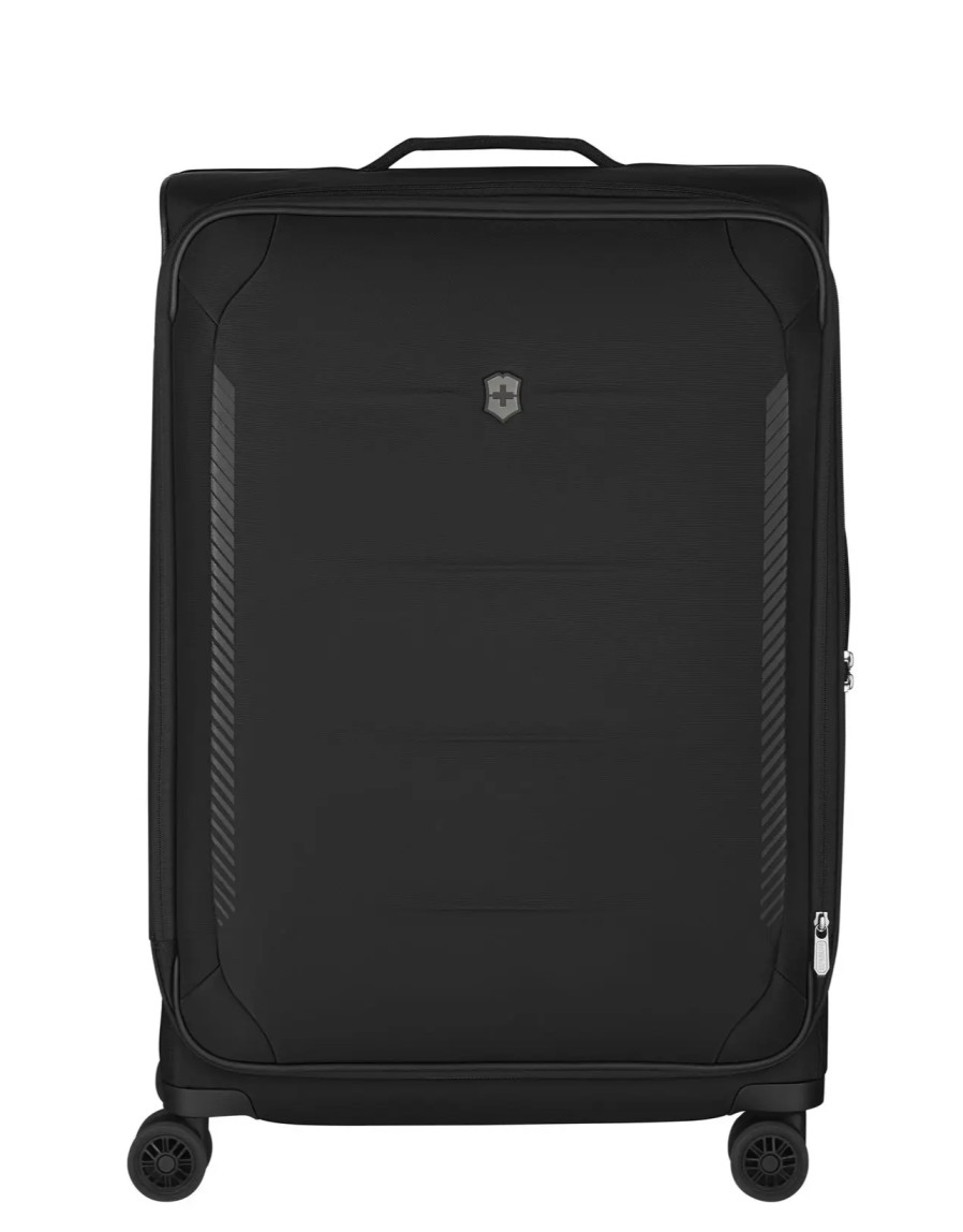 Luggage London Luggage | Crosslight Large Softside Case - Black