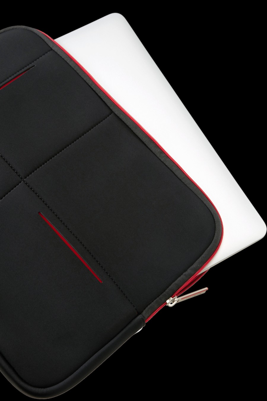 Accessories London Luggage | Airglow Laptop Sleeve 14.1" - Black/Red