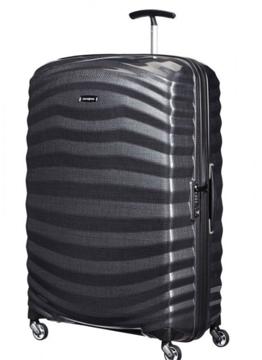 Luggage London Luggage | Lite-Shock 81Cm Spinner (4 Wheel) - Black