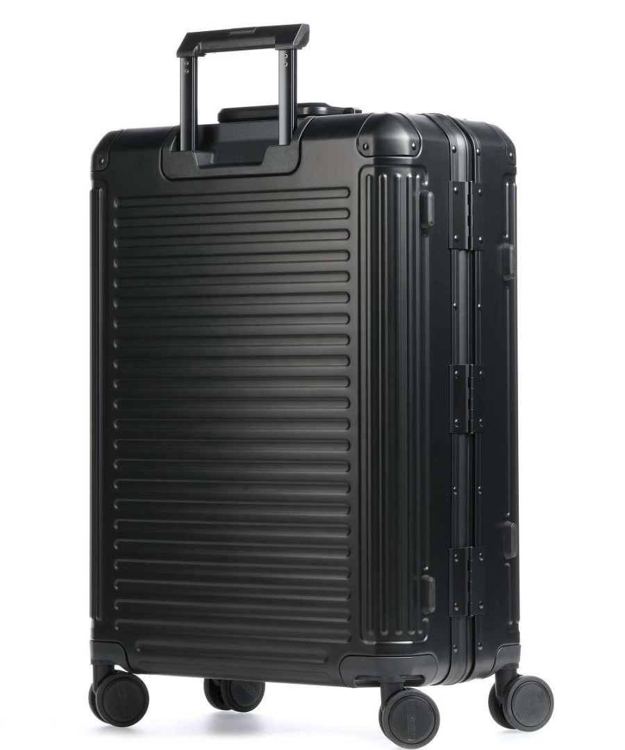 Luggage London Luggage | Travelite Next Spinner (4 Wheels) 77Cm - Black