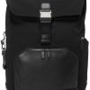 Bags London Luggage | Harrison Osborn Roll Top Backpack - Black