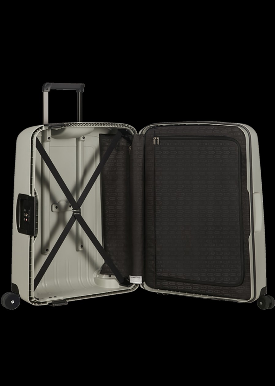 Luggage London Luggage | S'Cure Eco Spinner 69Cm Recycled - Green Grey