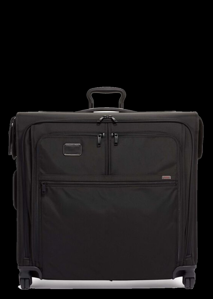 Bags London Luggage | Alpha 3 Extended Trip 4 Wheeled Garment Bag - Black