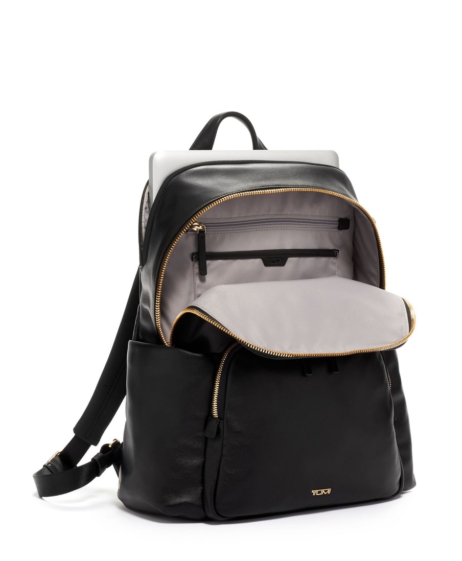 Bags London Luggage | Voyageur Ruby Backpack Leather - Black