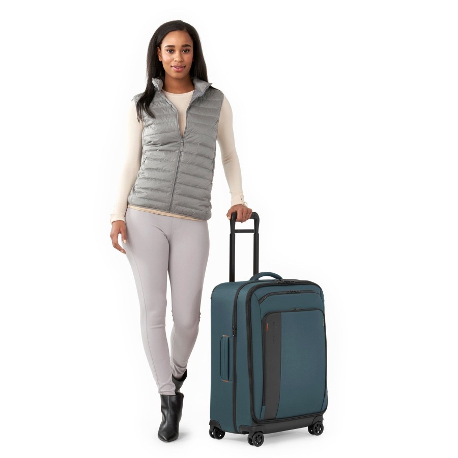 Luggage London Luggage | Zdx Medium Expandable Spinner - Ocean