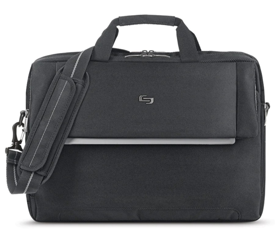 Bags London Luggage | Chrysler Briefcase - Black