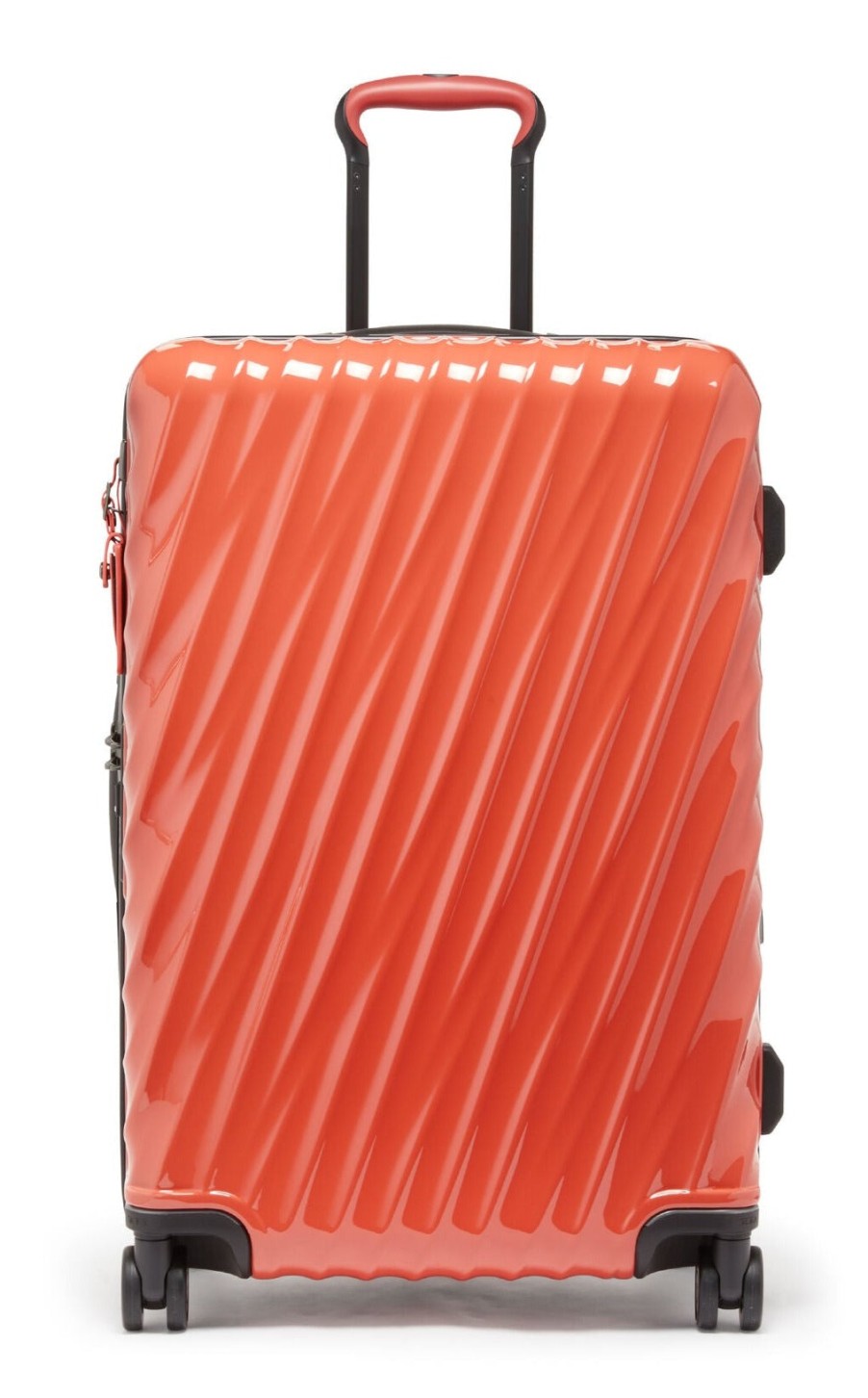 Luggage London Luggage | 19 Degree Short Trip Expandable 4 Wheeled Packing Case - Coral