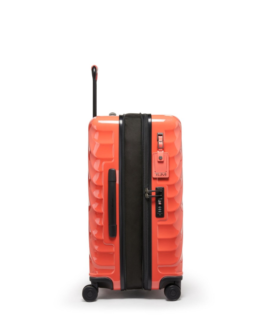 Luggage London Luggage | 19 Degree Short Trip Expandable 4 Wheeled Packing Case - Coral