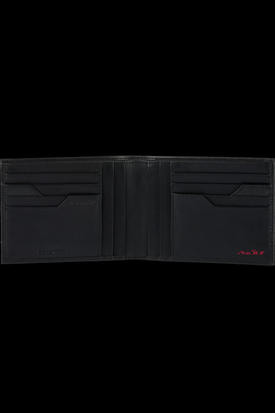 Accessories London Luggage | Pro-Dlx 5 Slg Wallet 6 Compartments - Black